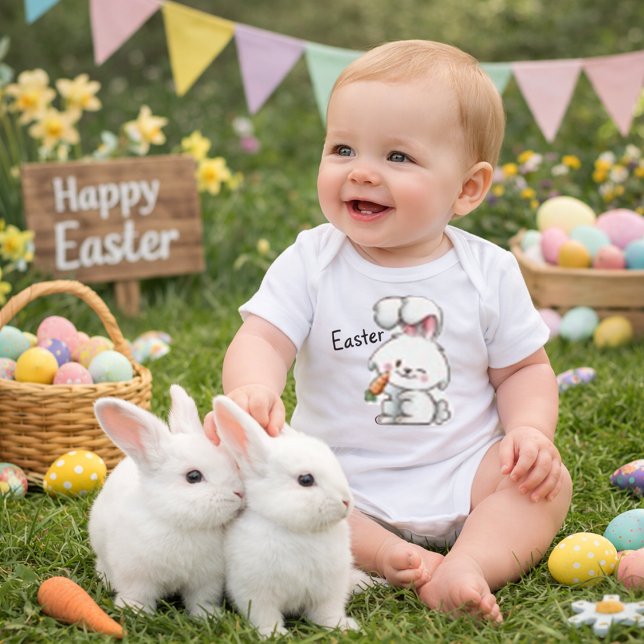 Påskhare Baby Bodykostym T Shirt (Skapare uppladdad)