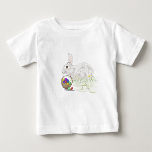 Påskhare baby bra t shirt