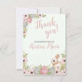 Påskhare Baby Shower Tack Kort