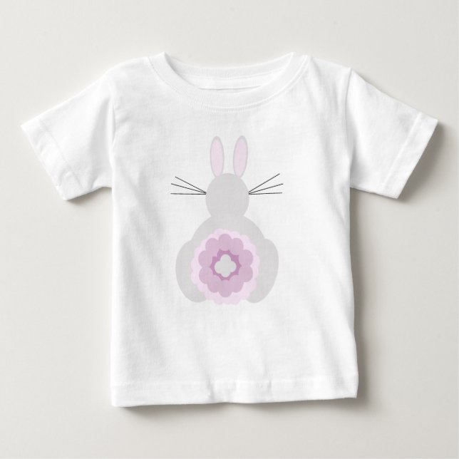 Påskhare Baby T-Shirt (Framsida)