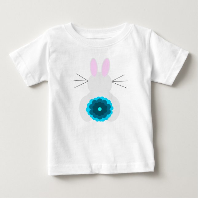 Påskhare Baby T-Shirt (Framsida)