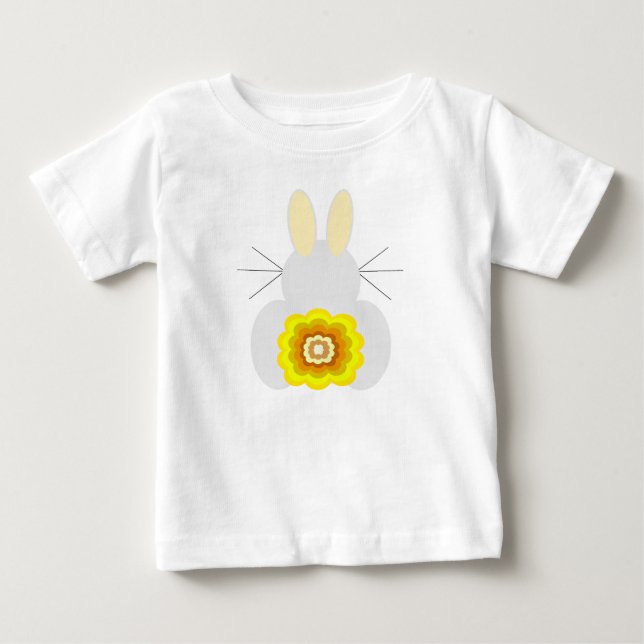 Påskhare Baby T-Shirt (Framsida)