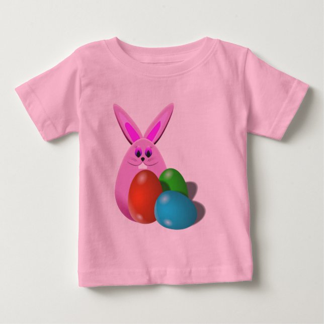 Påskhare Baby T-Shirt (Framsida)