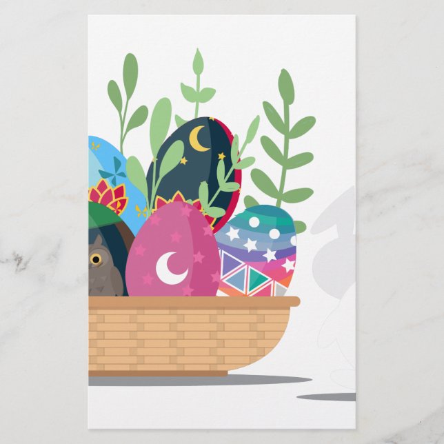 påskhare basket (Framsida)