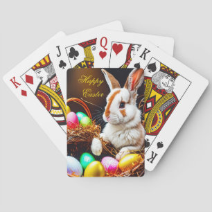 Påskhare Basket & ägg Casinokort