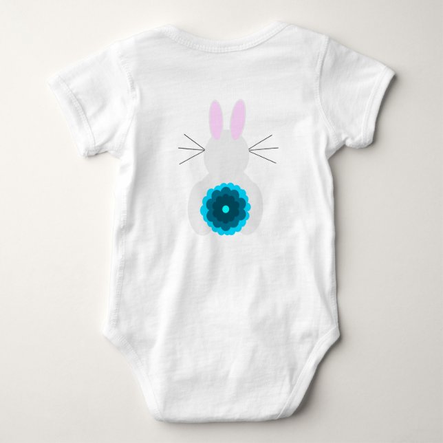 Påskhare Bodykostym Kostym Baby T Shirt (Baksida)