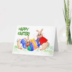 Påskhare Card Helgkort