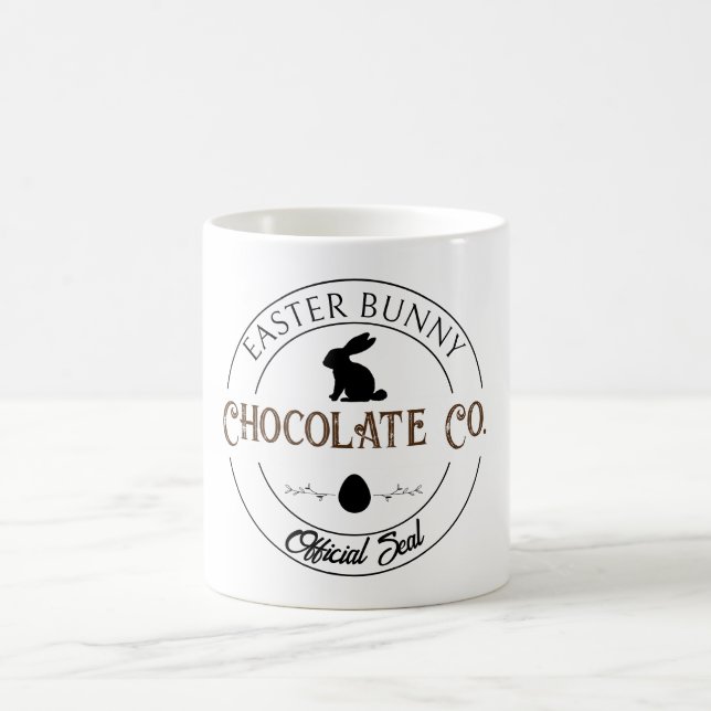 Påskhare Chocolate Company Officiell Seal Kaffemugg (Center)