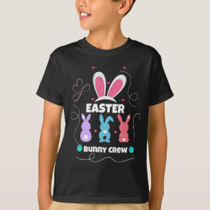 Påskhare Crew Boy's T-Shirt - Roligt Matching Eas