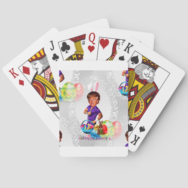 påskhare donald-trump casinokort (Baksidan)