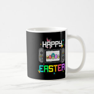 Påskhare Egg Hunt Gamer Kids Boys Manar Video G Kaffemugg