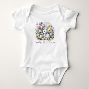 Påskhare Eggs Tulips Daffodils T Shirt