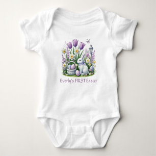 Påskhare Eggs Tulips Daffodils T Shirt