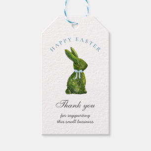 Påskhare Florist Påsk - tack märkre Presentetikett