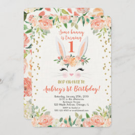 Påskhare födelsedag - tävlingar och grädde inbjudningar