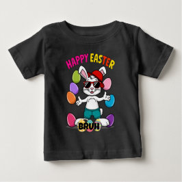 Påskhare för coola "Glad påsk Bruh" T Shirt