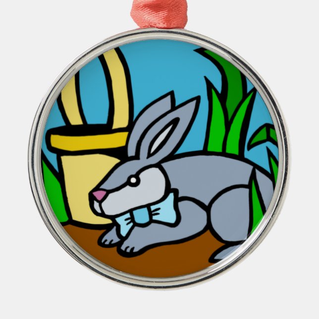 Påskhare för ornament (Framsidan)
