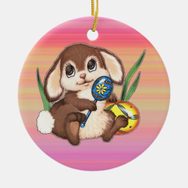 Påskhare för ornament (Framsidan)