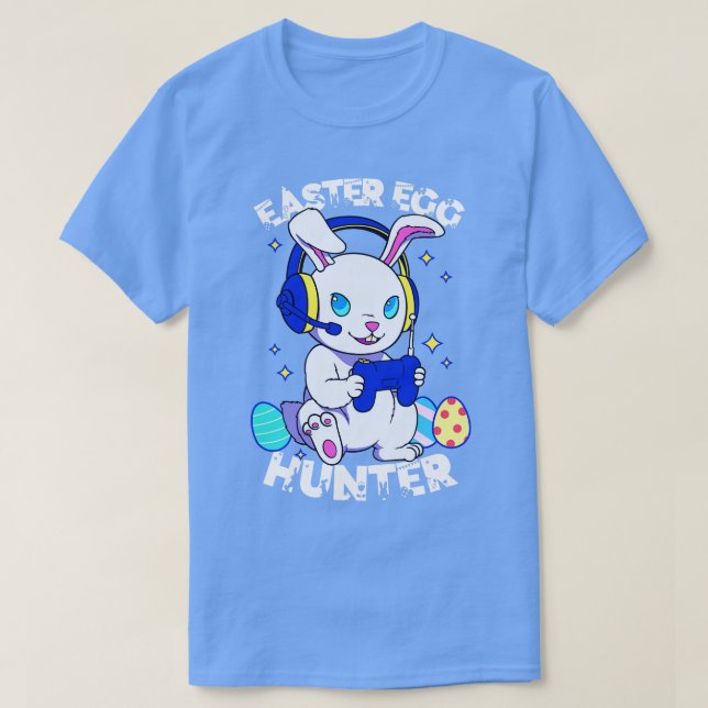 Påskhare för spel - roligt att säga t shirt (Design framsida)