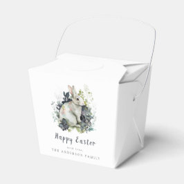 Påskhare för vattenfärgsBlommigt Presentaskar