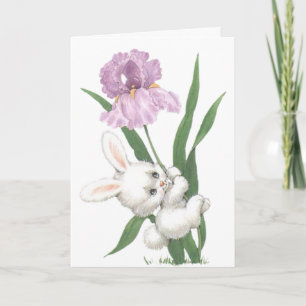 Påskhare för Vintage av ljud Helgkort