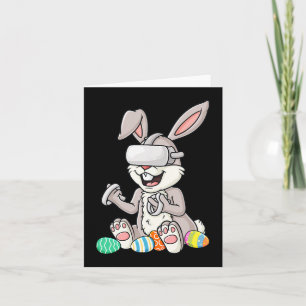 Påskhare Gamer Eggs Roligt Gaming Småbarn Boys Ki Kort