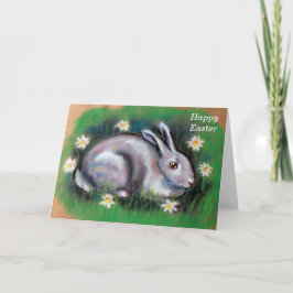 Påskhare glad påsk helgkort