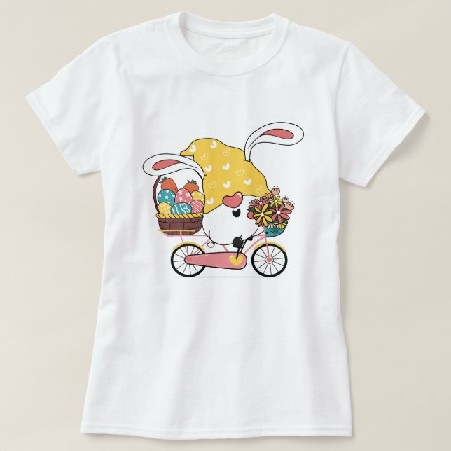 Påskhare Gnome T-Shirt (Design framsida)