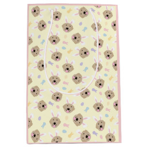 Påskhare Golden Retriever Mönster