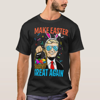 Påskhare Gör Påsk Underbart igen Ägg Hunt T Shirt
