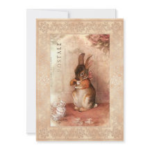 Påskhare - gratulationskort