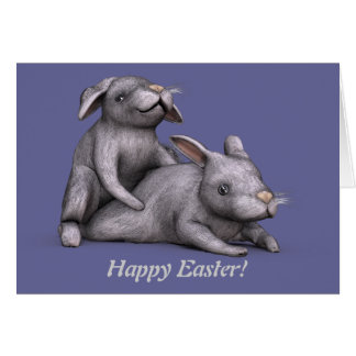 Påskhare Hälsningskort