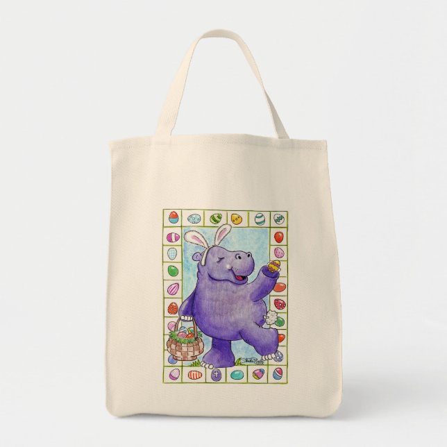 Påskhare Hippo Tygkasse (Framsidan)