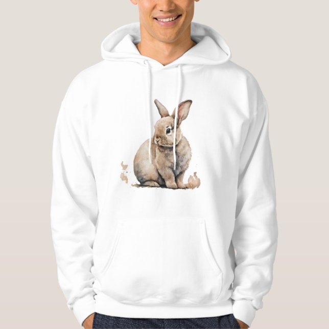 Påskhare Hoodie (Framsida)