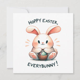 Påskhare Hoppy Påsk, Allbunny! Inbjudningar