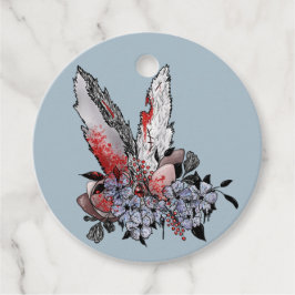 Påskhare Horror Gåvor Etiketter