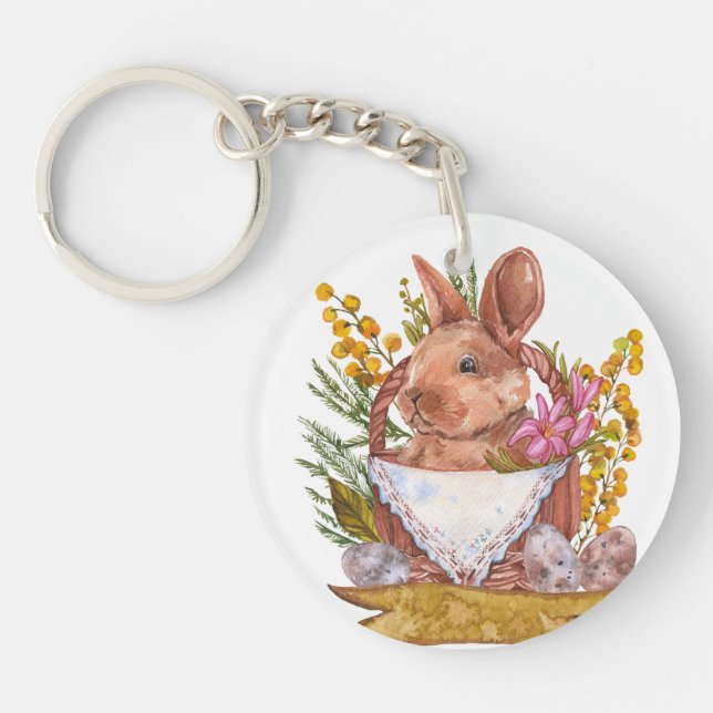 PÅSKHARE i BASKET (Framsidan)