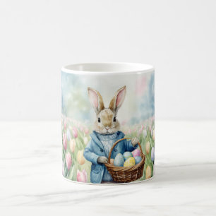Påskhare i en skugga på Tulips Kaffemugg