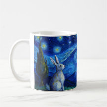 påskhare i Starry-natten