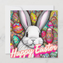 Påskhare Julkort