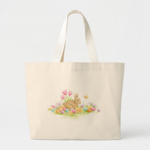 Påskhare Jumbo Tote Bag Tygkasse