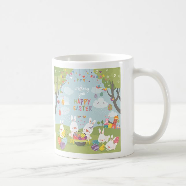 påskhare kaffemugg (Höger)