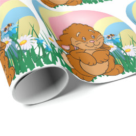 Påskhare, kanin och Påskägg Presentpapper