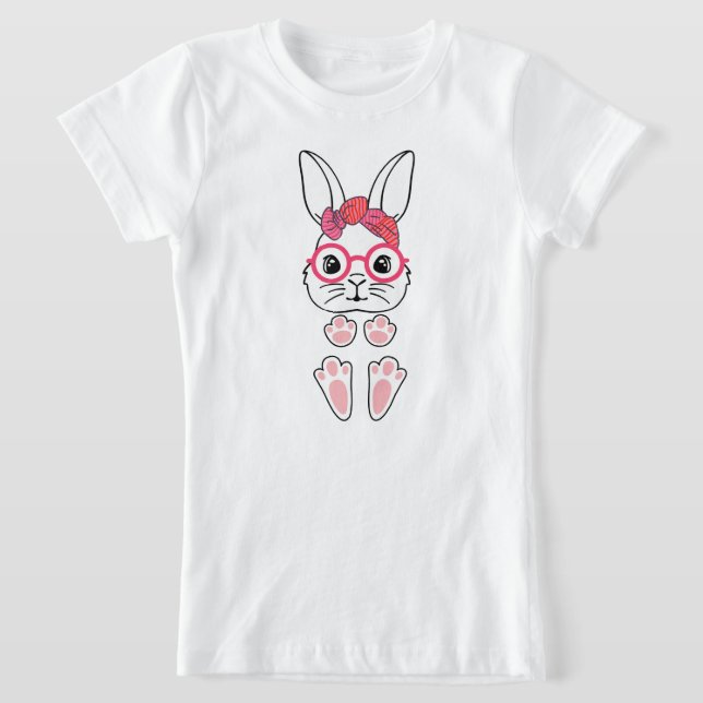 Påskhare kanin söt söt t shirt (Laydown)