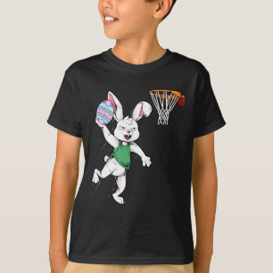 Påskhare Kids Boys Manar Rabbit Dunking Basketba T Shirt