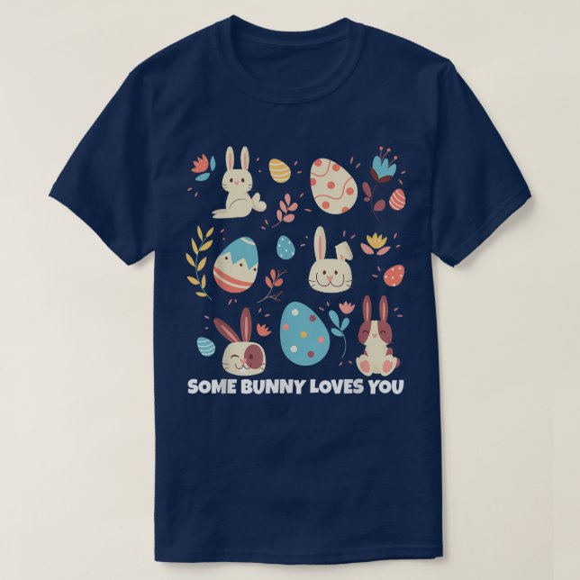 Påskhare, lite Kärlek 354  T Shirt (Design framsida)