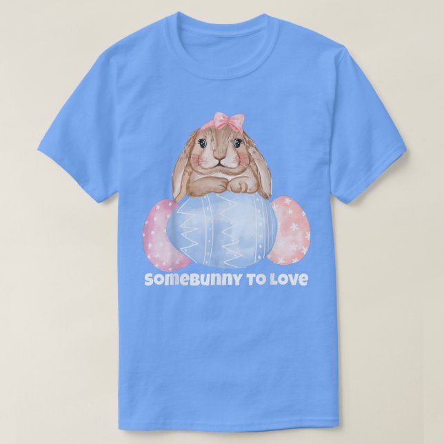 Påskhare, lite till Kärlek T Shirt (Design framsida)