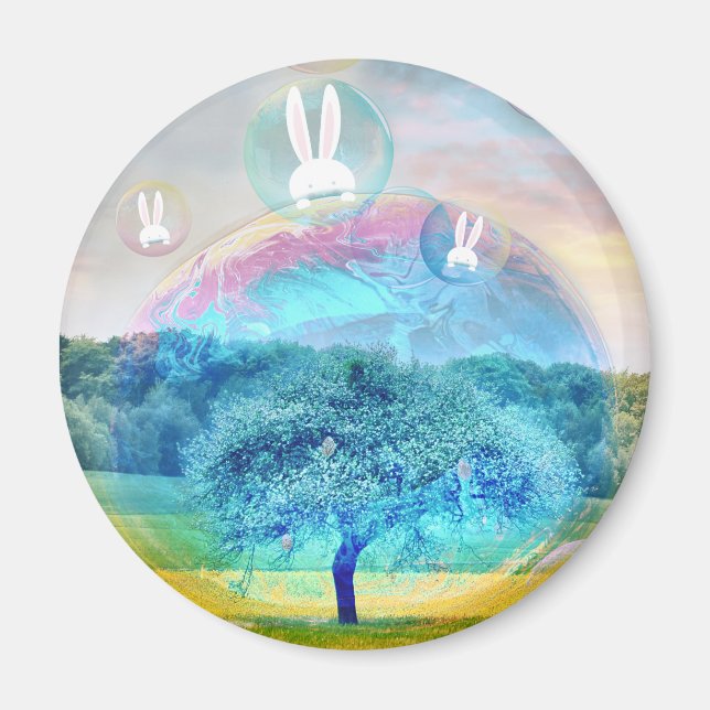 Påskhare Magnet (Framsidan)