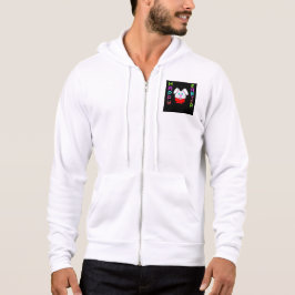 Påskhare Manar Bella+Canvas Fullt-Zip Hoodie T Shirt