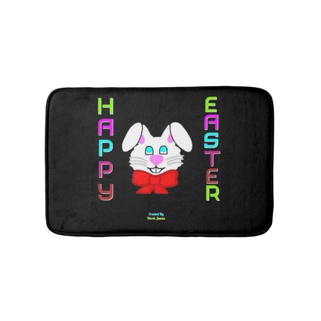 Påskhare Mat med liten bädd Badrumsmatta (Framsidan)
